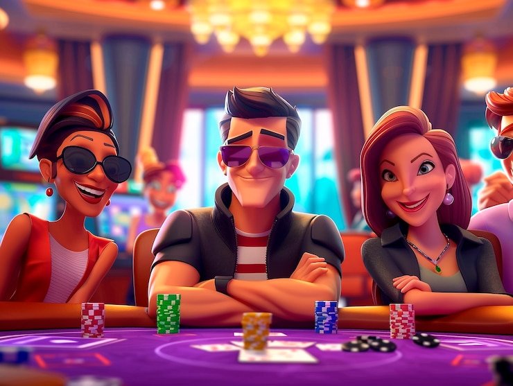 Ilustrasi pengguna mendapatkan dukungan dan edukasi dalam permainan sesuai prinsip responsible gaming